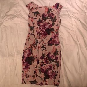 Pink Floral Dress